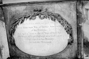 Marker: Grave monument, Bath Abbey