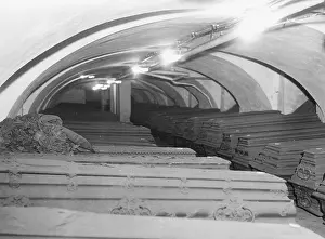 Crypt: Graves in the Garnisonkirche in Berlin, around 1930