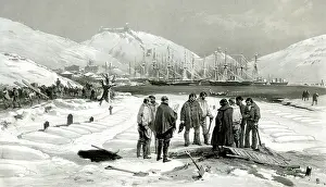 Balaklava: Graves at head of Harbour of Balaklava, Crimean War