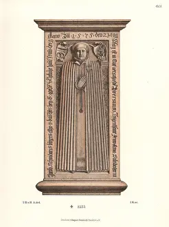 Aschaffenburg: Gravestone of Anna Schmittner, died 1575