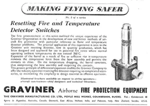 Graviner: Graviner Resetting Fire & Temperature Detector Switches
