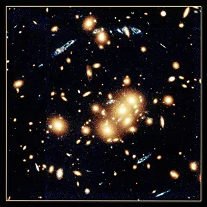 Princeton: Gravitational lens in CL0024+1654. W.Collet (Princeton)
