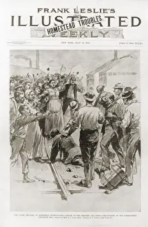 Pinkerton: Great Battle of Homestead. Strikers and ?