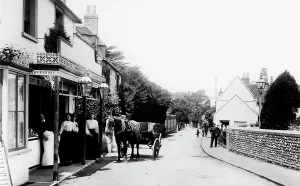 Bookham: Great Bookham, Church Road 1904