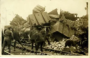 Wombwell: Great Central Railway Accident, Wombwell, Barnsley, England
