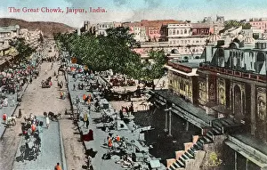 Jaipur: The Great Chowk, Jaipur, Rajasthan, India