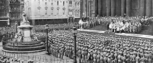 Winnington: Great Drumhead Service for soldiers, St. Paul's Cathedral