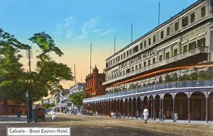 Ironwork: Great Eastern Hotel, Calcutta, India