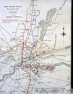Connections: Great Eastern Railway Map