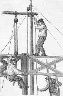 Pulleys: Great Exhibition construction