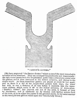Paxton: Great Exhibition - Gutter plan