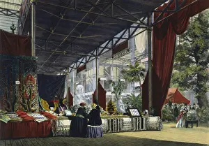 Admire: Great Exhibition, Hyde Park, London, 1851. Interior
