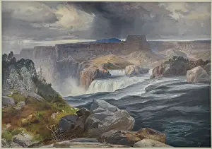 Prominence: Great Falls of Snake River, Idaho Territory