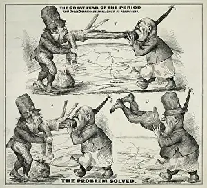 Foreigners: The great fear of the period That Uncle Sam may be swallowed