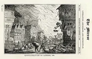 Panicking: Great Fire of London 1666