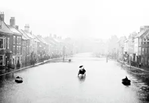 Tees: The Great Flood in Yarm on Tees in 1881