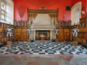 Panelling: Great Hall, Edinburgh Castle, Scotland