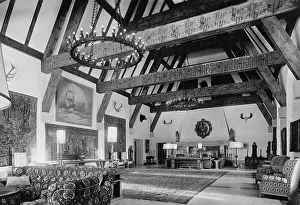 Schorfheide: Great Hall in Karinhall, 1938