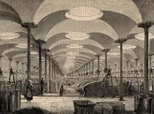 Overhead: The Great Hall of Marshall's Flax Mill, Leeds