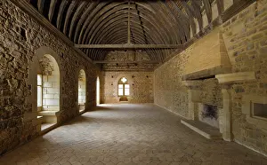 Seigneurial: Great Hall, North Range, Chateau de Guedelon
