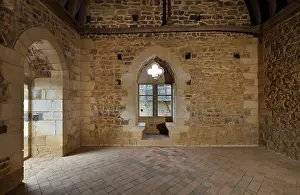 Seigneurial: Great Hall, North Range, Chateau de Guedelon