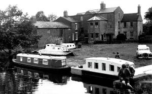 Boatyard: Great Haywood, Boatyard c1955