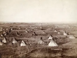 Lakota: The Great Hostile Camp. Bird's-eye view ?