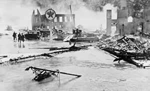Hurricanes: Great Hurricane of 1938. Flood and fire ?