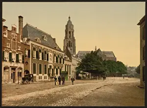 Arnhem: The great market, Arnhem, Holland