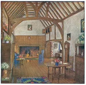 Baillie: Great Meadow, Ottershaw, Surrey, Hall