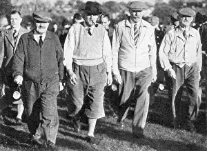 Oct18: Four Great Men - Golfers at Totteridge