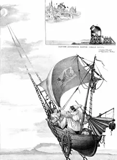 Peculiar: The Great Moon Hoax, Riding to the Moon