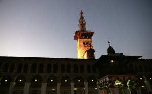 Muezzin: Great Mosque, Damascus, Syria