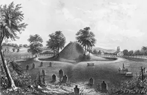 Marietta: Great Mound at Marietta, 1848