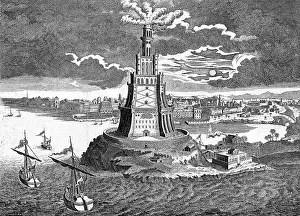 Shipwreck: The great Pharos (lighthouse) built in 280 BC
