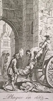 Bacterial: Great Plague of London (1665). The dead ?