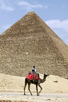 Cheops: Great Pyramid of Cheops in Cairo, Egypt