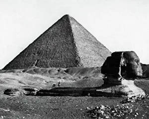 Gizeh: Great Pyramid of Giza and Sphinx, Egypt