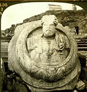 Eleusis: Great relief of Hadrian, Eleusis, Greece