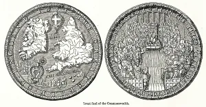 1651: Great seal of Commonwealth