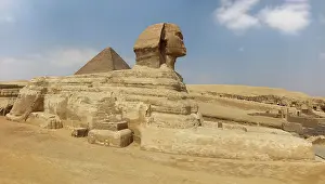 Gizah: Great Sphinx, Giza Pyramid Complex, Giza, Egypt