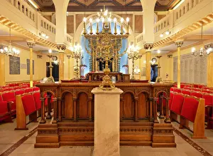Candelabrum: Great Synagogue, Nice, Provence, France