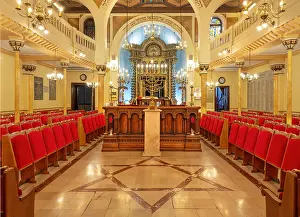 Candelabrum: Great Synagogue, Nice, Provence, France
