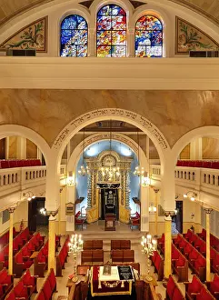 Inlaid: Great Synagogue, Nice, Provence, France