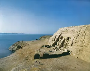 Assouan: Great Temple of Rameses II. EGYPT. ASWAN. Abu