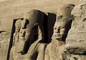 Assouan: Great Temple of Rameses II. EGYPT. ASWAN. Abu