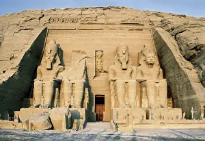 Misr: Great Temple of Rameses II. EGYPT. ASWAN. Abu