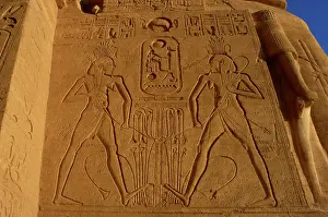 Cartridge: Great Temple of Ramses II. Union between Upper and Lower Egy