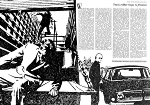 Frees: The Great Train Robbery-'train robber leaps to freedom