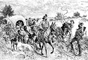 Zululand: Great Trek, Voortrekker Wagon Train